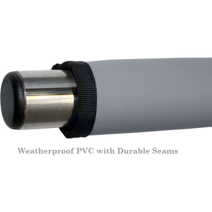 Weatherproof Turnstile Arm Cover in Gray